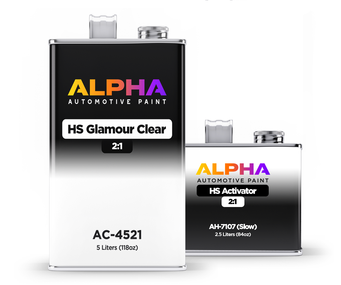 HS Glamour Clearcoat AC-4521 Kit | Alpha Automotive Paint