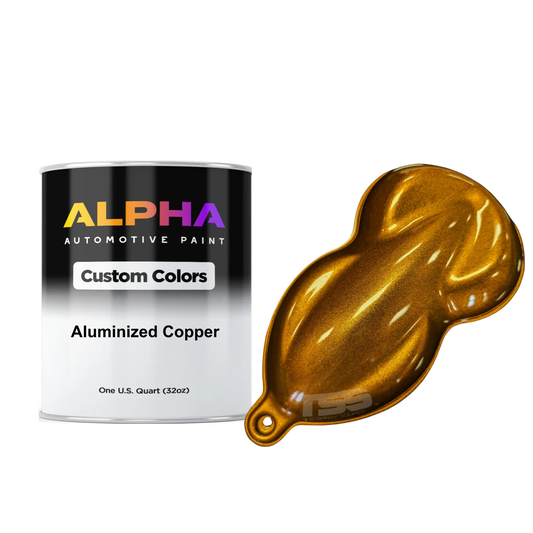 Aluminized Copper Paint Basecoat Midcoat