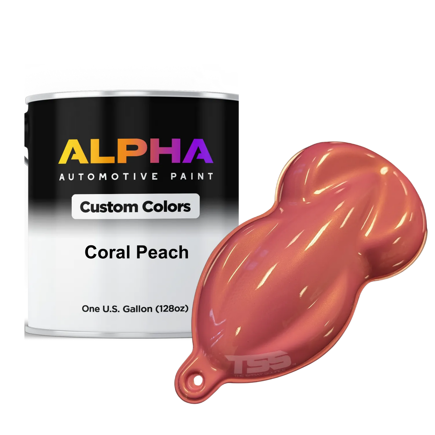 Coral Peach Paint Basecoat