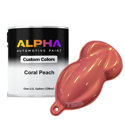 Coral Peach Paint Basecoat