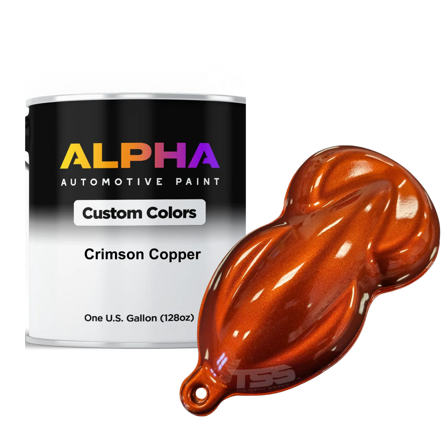 Crimson Copper Paint Basecoat