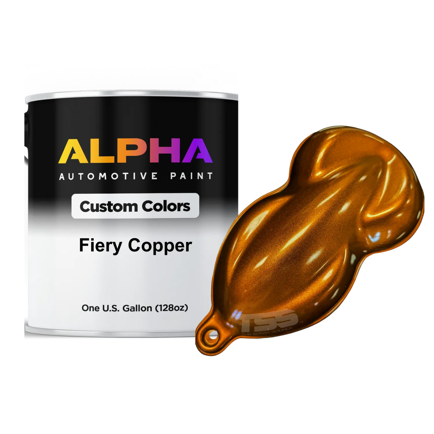 Fiery Copper Pearl Midcoat Paint Basecoat