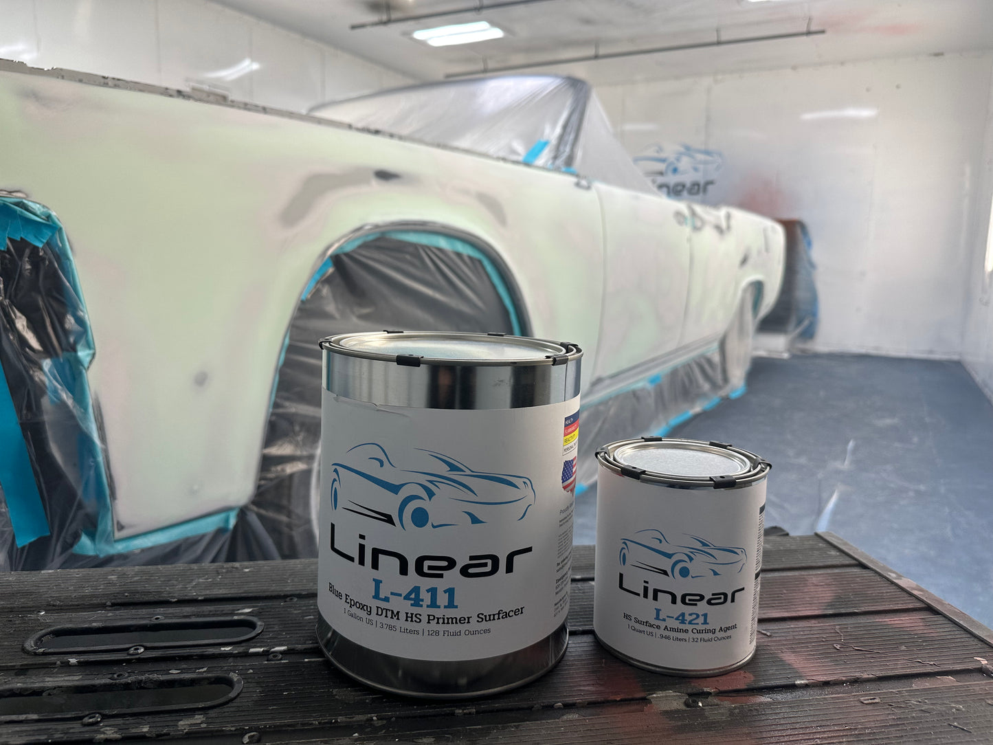 Linear L-411 High Build DTM Epoxy Primer kit