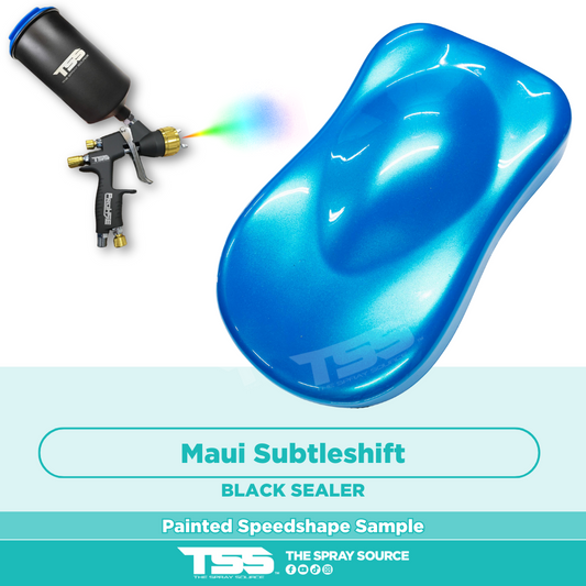 Maui Subtleshift Pre-Sprayed Speedshape Paint Sample (Black Ground Coat)