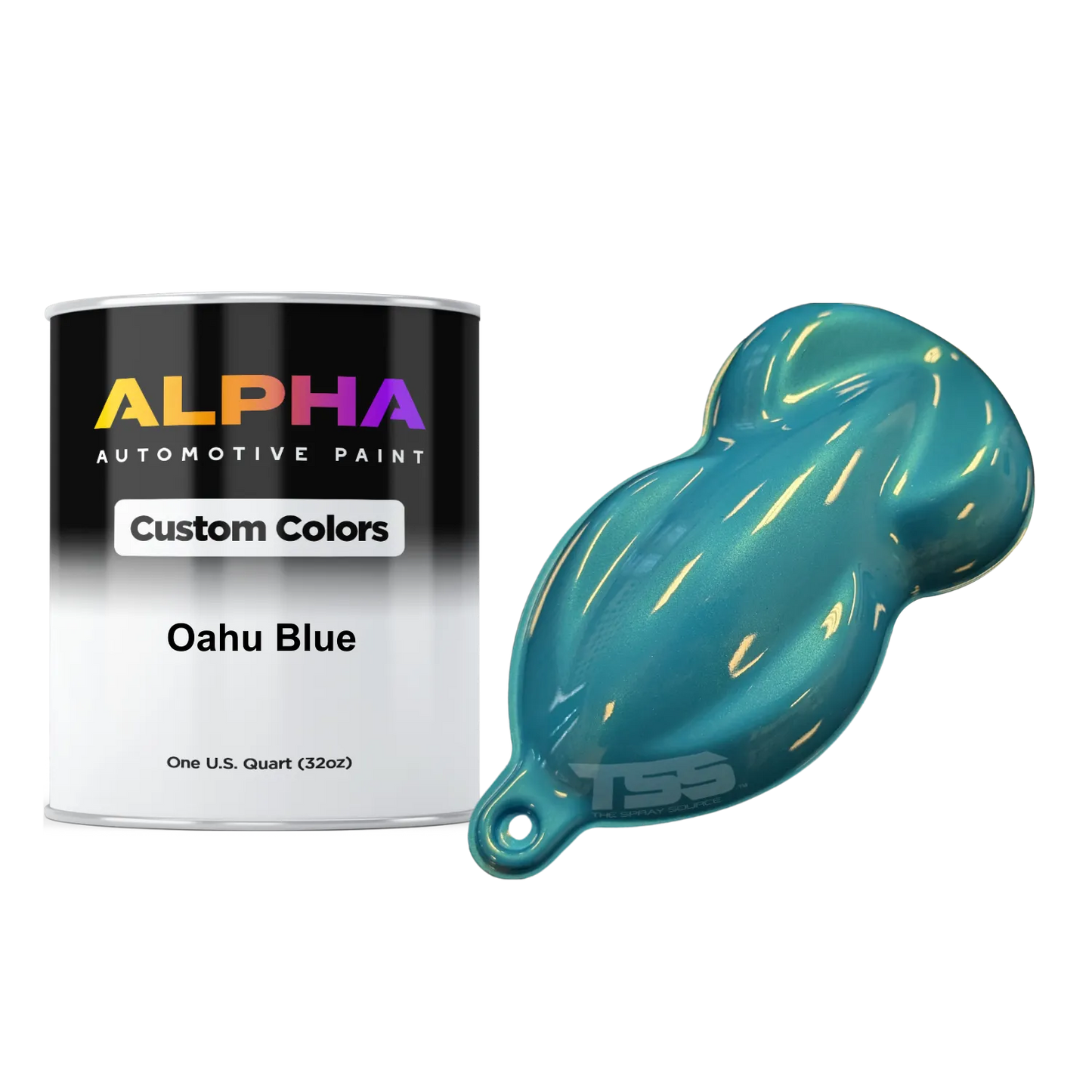 Oahu Blue Paint Basecoat