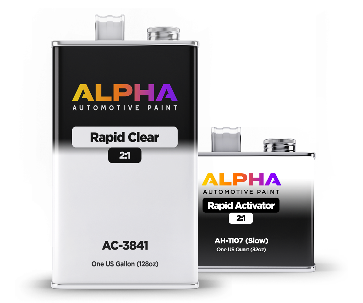 Rapid Clearcoat AC-3841 Kit | Alpha Automotive Paint