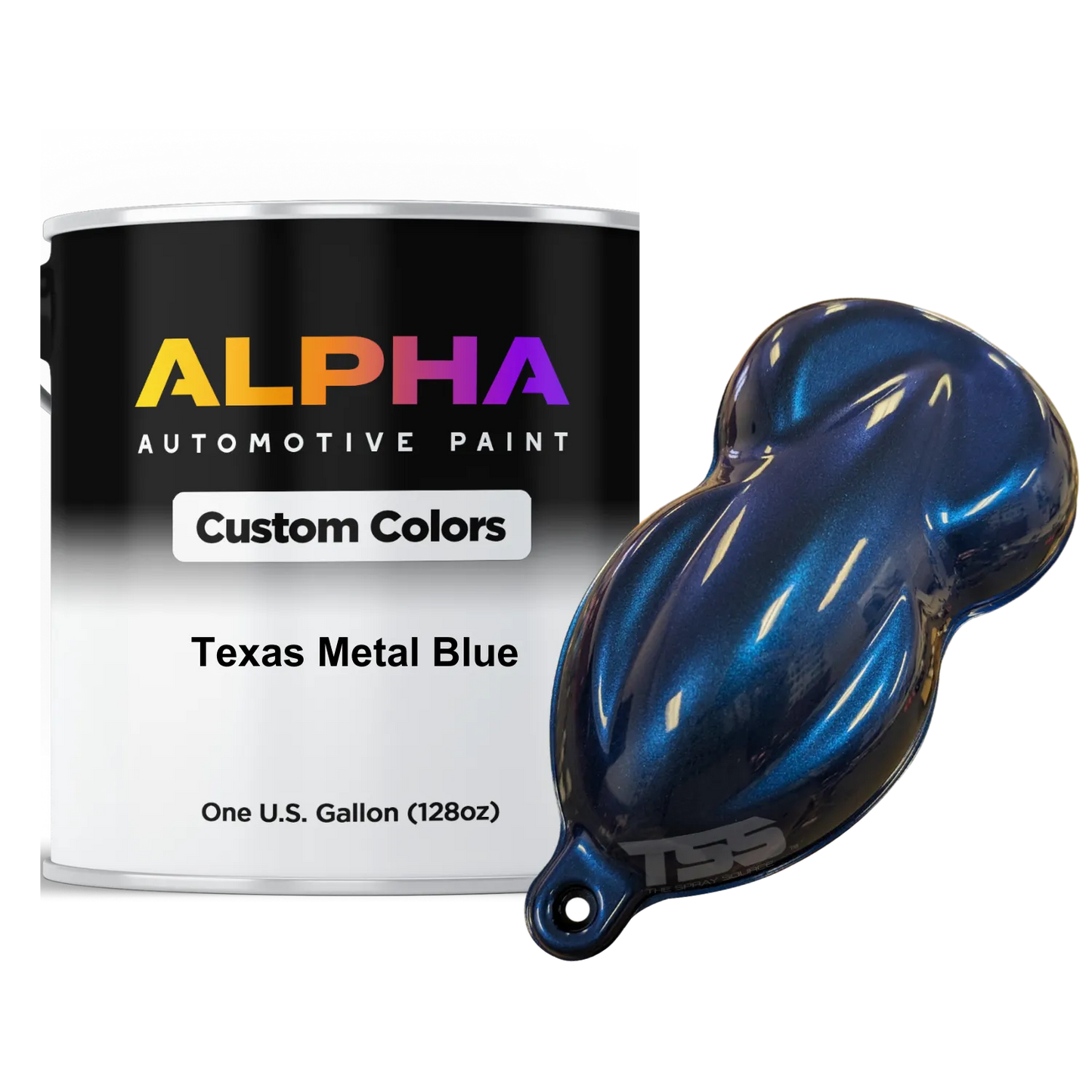 Texas Metal Blue Basecoat