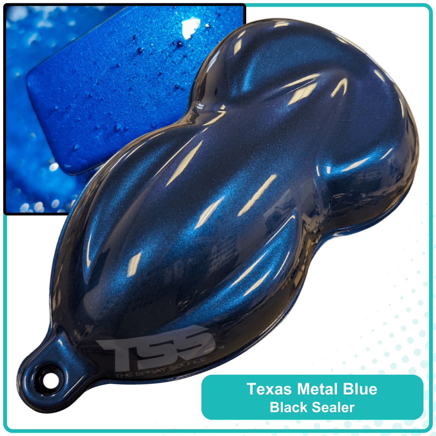 Texas Metal Blue Basecoat