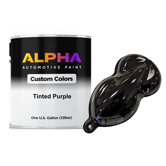 Tinted Purple Paint Basecoat