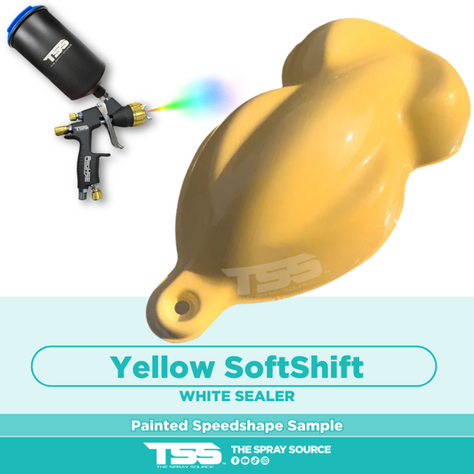 Yellow Soft Shift Painted Sample (White Ground Coat)