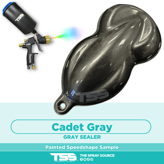 Cadet Gray Pre-Sprayed Speedshape Paint Sample (Grey Ground Coat)