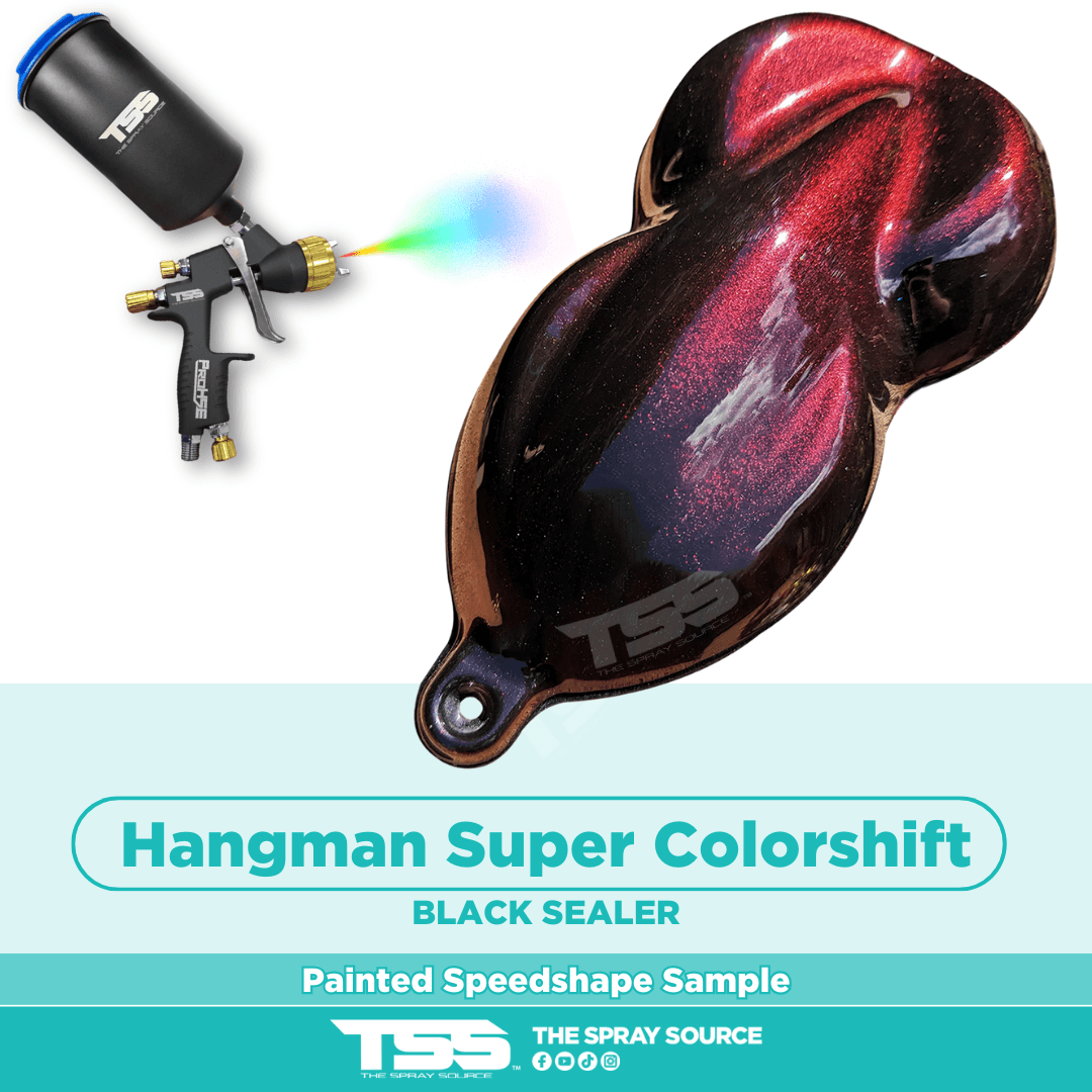 Hangman Super Colorshift Pre-Sprayed Speedshape Paint Sample (Black Ground Coat)