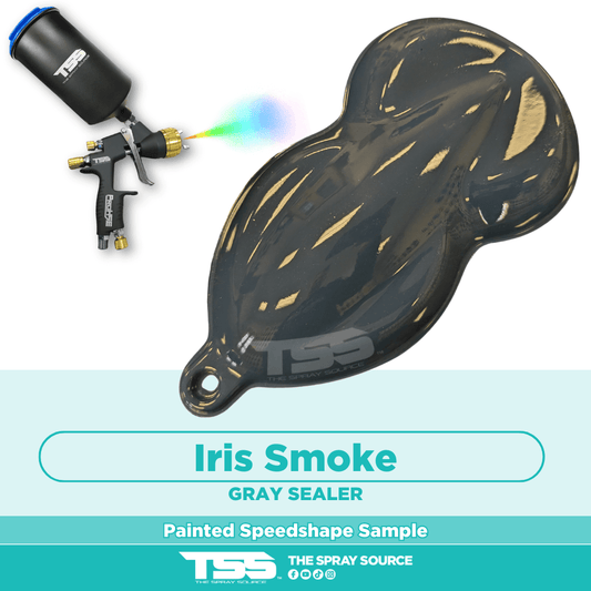 Iris Smoke Pre-Sprayed Speedshape Paint Sample (Grey Ground Coat)