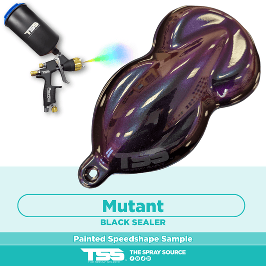 Mutant Pre-Sprayed Speedshape Paint Sample (Black Ground Coat)