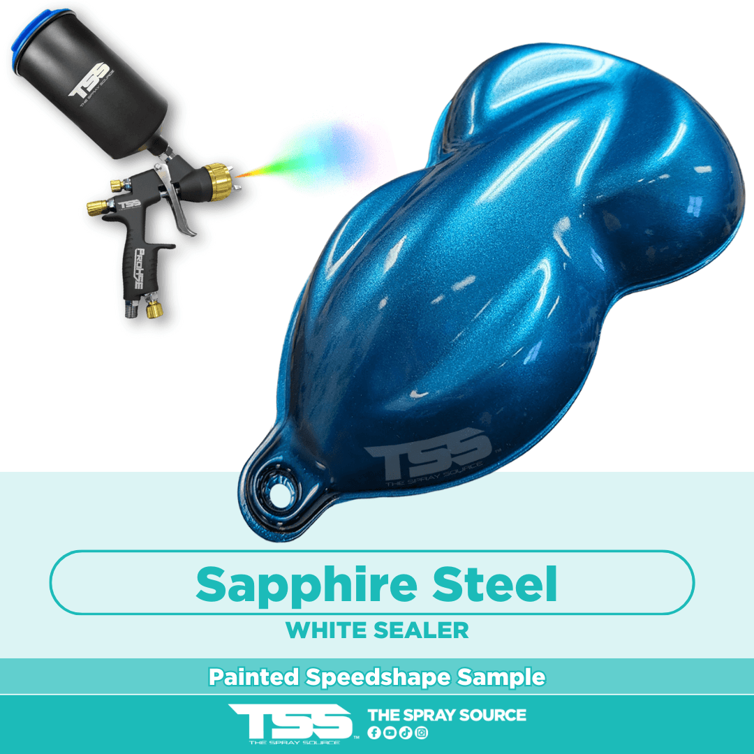 Sapphire Steel Pre-Sprayed Speedshape Paint Sample (Grey Ground Coat)