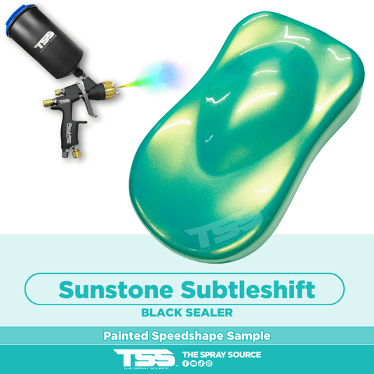 Sunstone Subtleshift Pre-Sprayed Speedshape Paint Sample (Black Ground Coat)